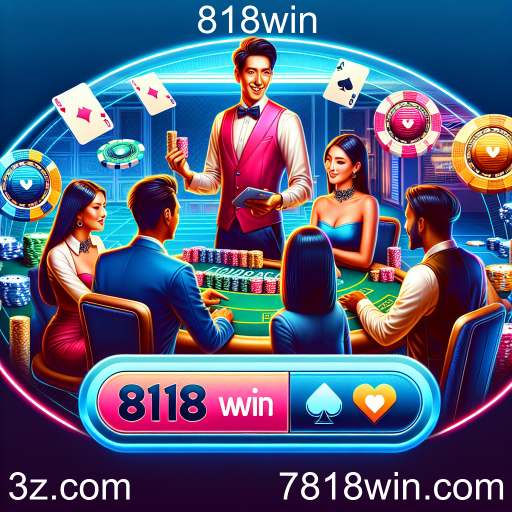 Experimente a Emoção dos Cassinos ao Vivo no 818win